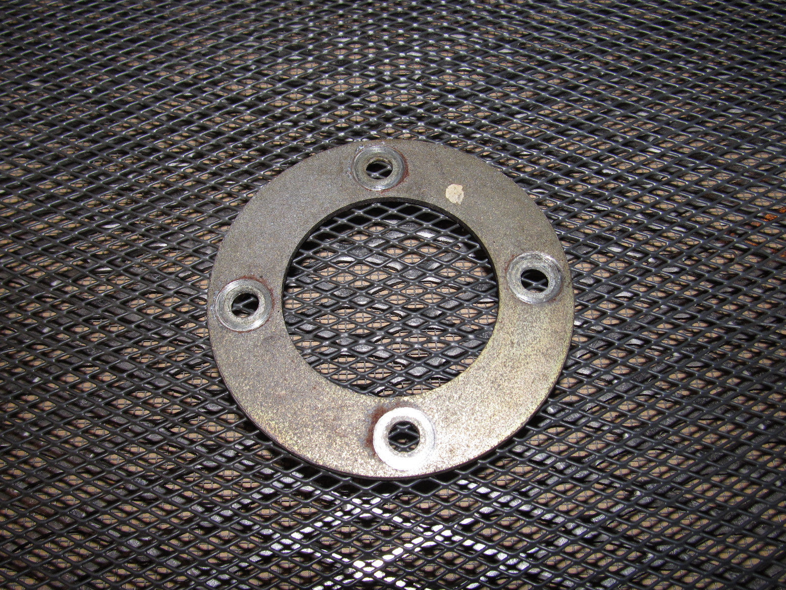 84 85 Mazda RX7 OEM 12A Eccentric Shaft & Pulley Mounting Plate