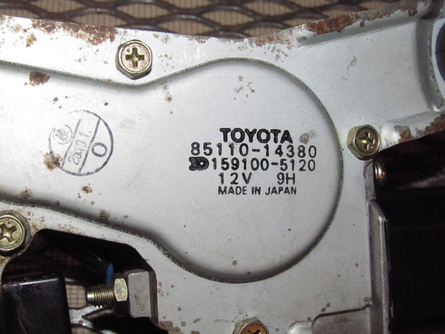 89 90 91 92 Toyota Supra OEM Rear Wiper Motor