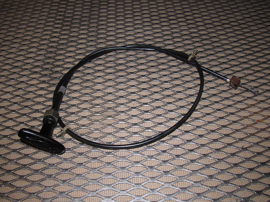 84 85 Mazda RX7 OEM Hood Release Switch & Cable
