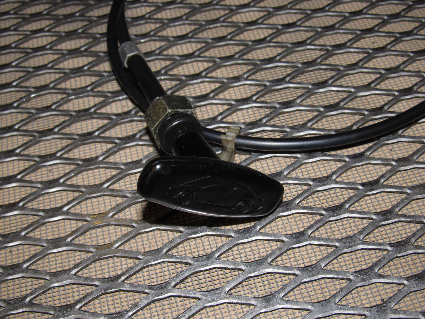 84 85 Mazda RX7 OEM Hood Release Switch & Cable