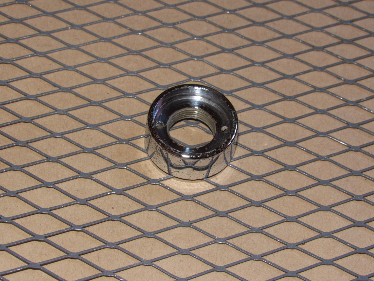 79 80 81 82 83 Datsun 280zx OEM Power Mirror Switch Chrome Lock Ring