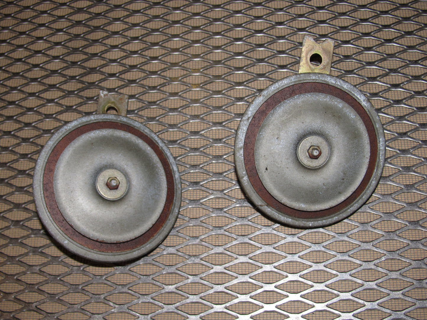 84 85 Mazda RX7 OEM Engine Horn - Set