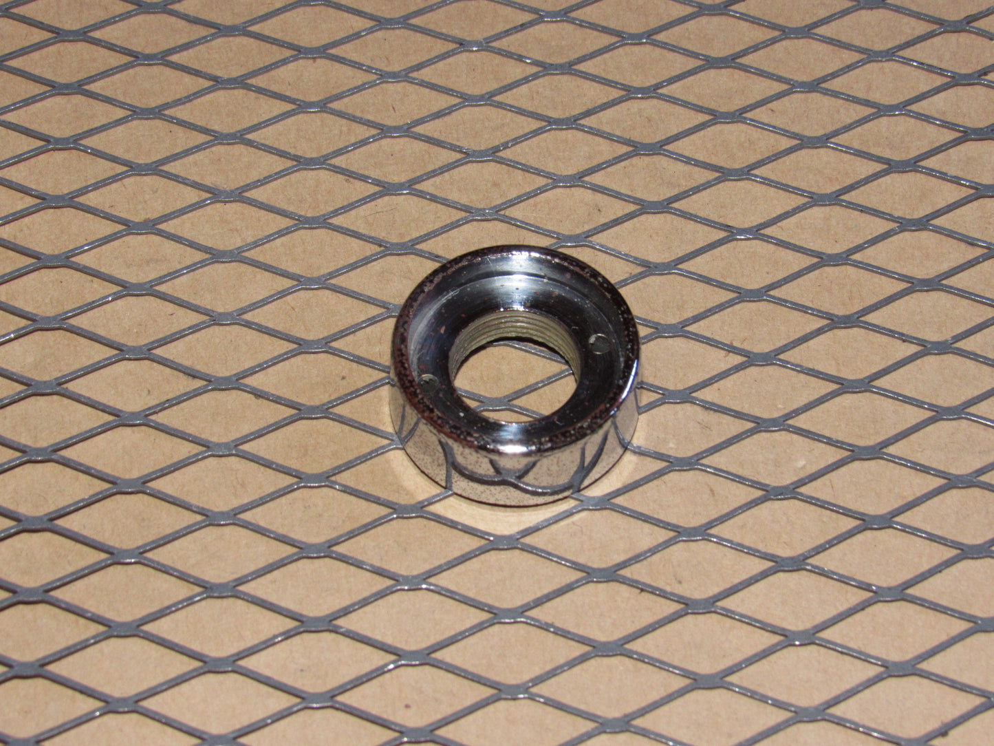 79 80 81 82 83 Datsun 280zx OEM Power Mirror Switch Chrome Lock Ring