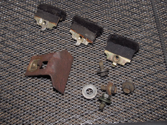 84-87 Chevrolet Corvette OEM Door Window Stopper & Bracket