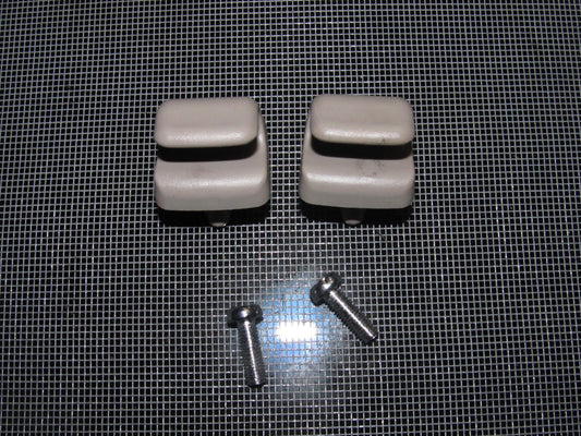 94-01 Acura Integra OEM Tan Sun Visor Clip - 2 pieces