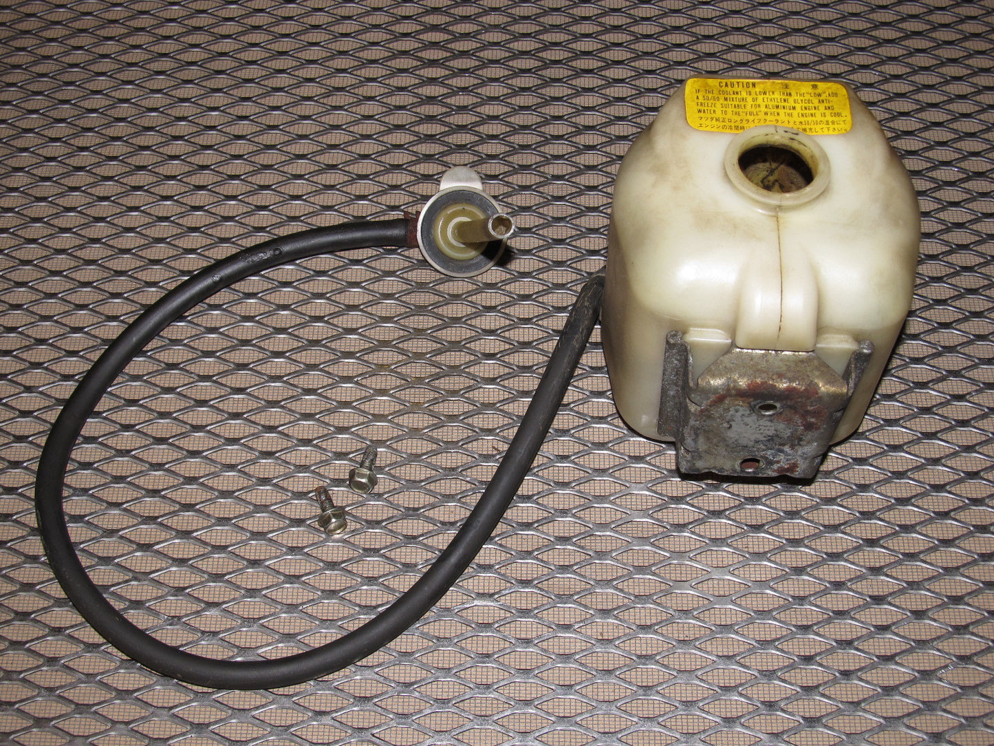 84 85 Mazda RX7 OEM 12A Coolant Over Flow Tank