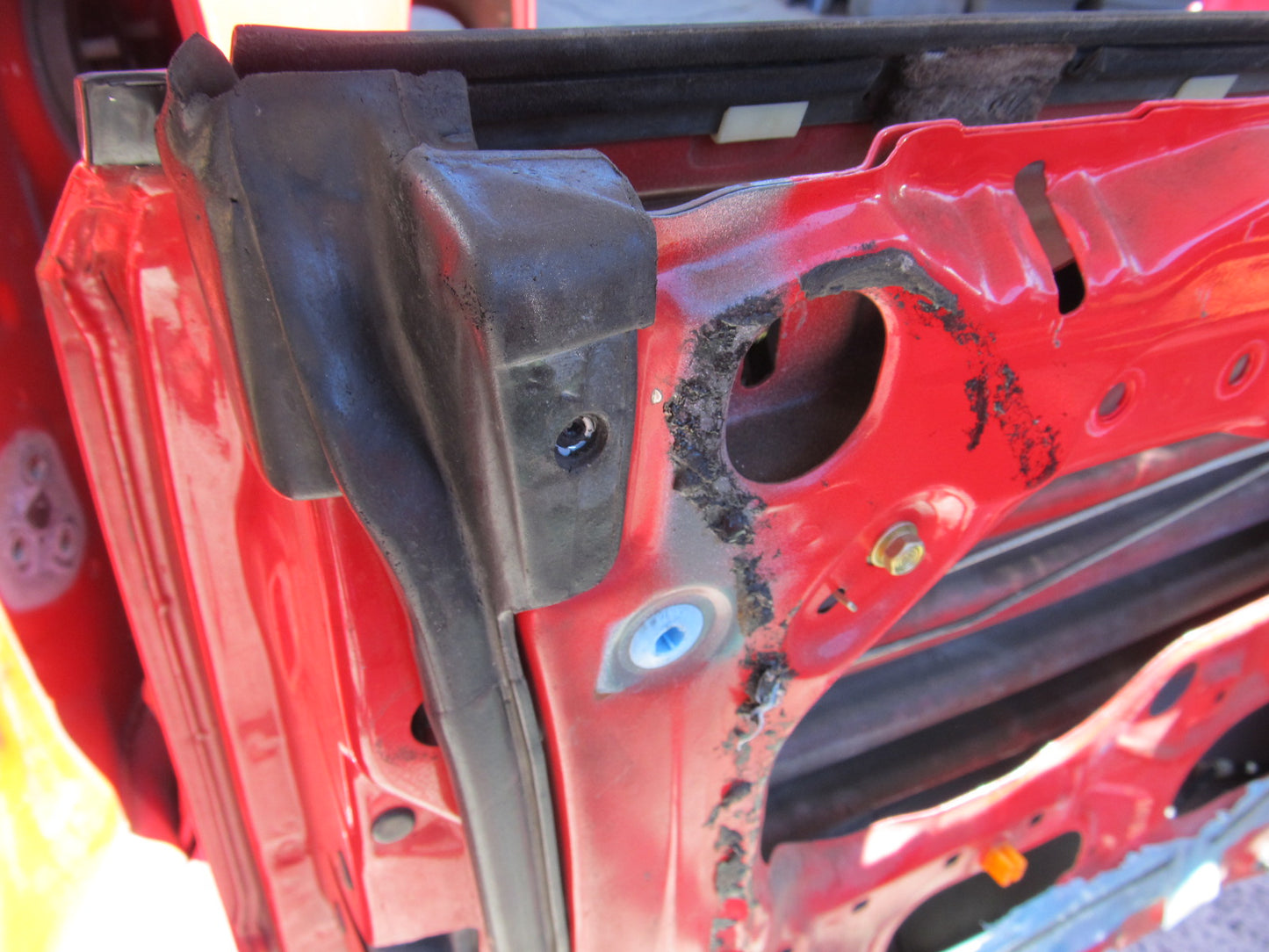 85 86 Toyota MR2 OEM Door Weather Stripping Rubber Seal - Left