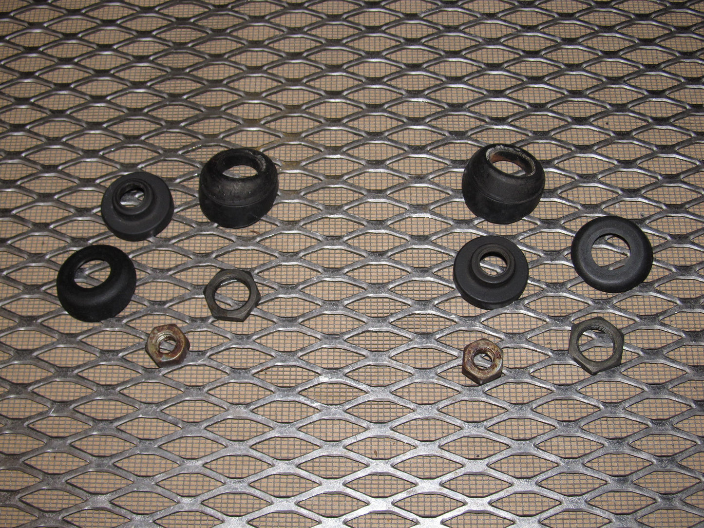 84 85 Mazda RX7 OEM Front Wiper Grommet & Hardware