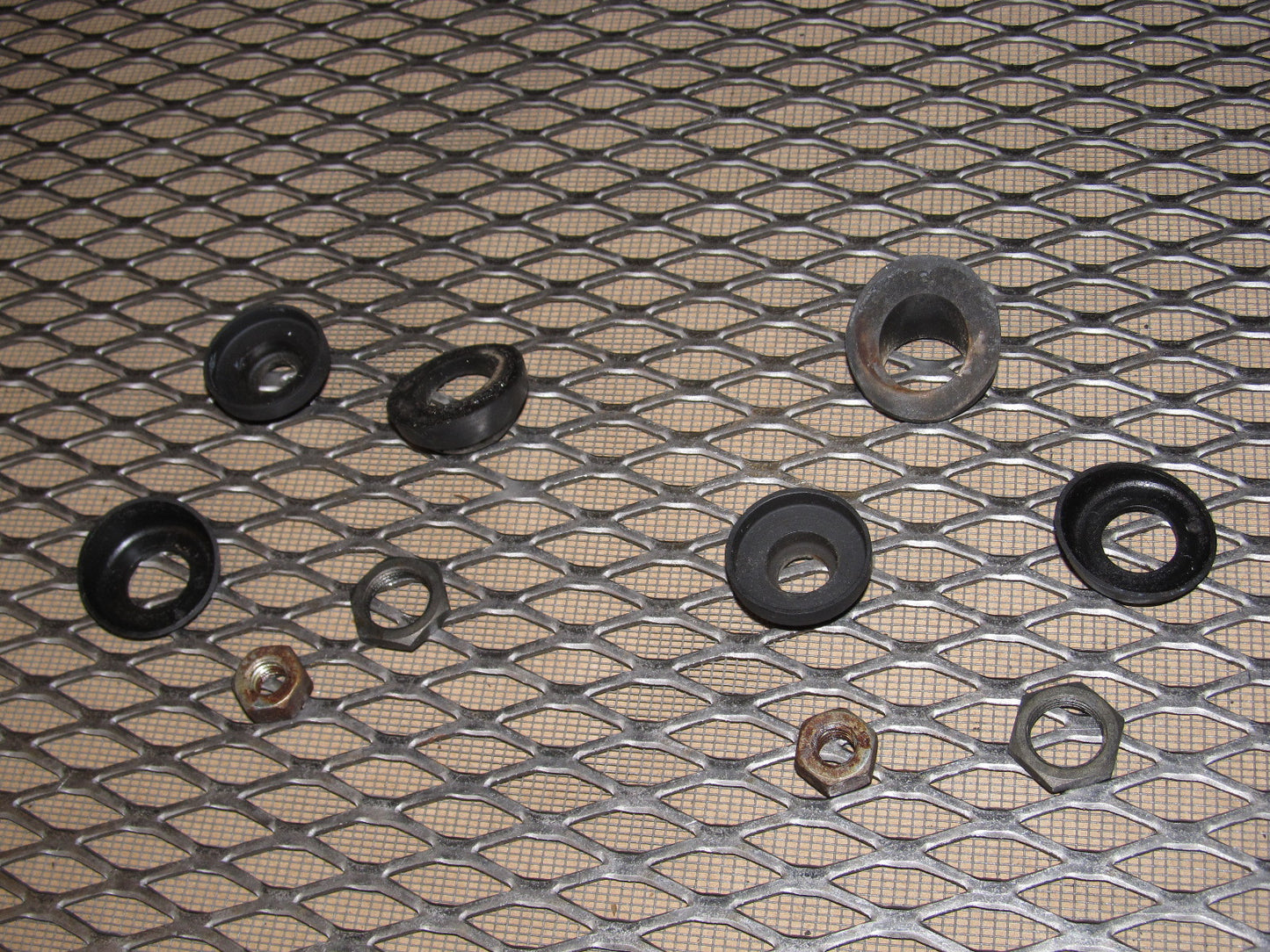 84 85 Mazda RX7 OEM Front Wiper Grommet & Hardware