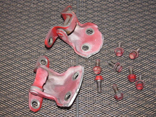 85 86 Toyota MR2 OEM Door Hinges - Left Set
