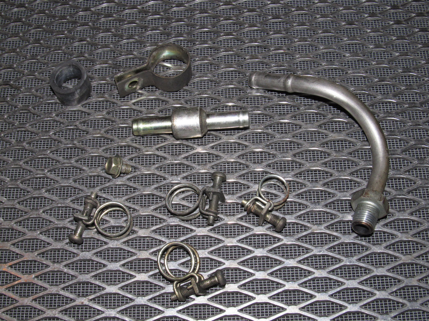 81 82 83 Datsun 280zx OEM L28E Brake Booster Check Valve & Fitting