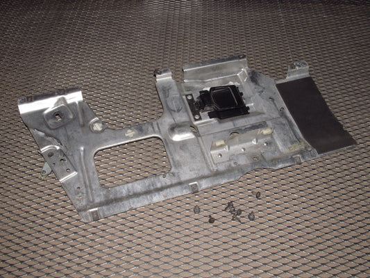 84 85 Chevrolet Corvette OEM Interior Door Handle & Mounting Plate - Left