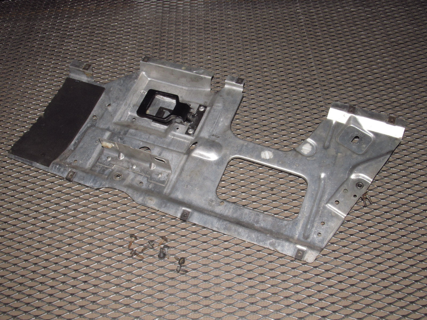 84 85 Chevrolet Corvette OEM Interior Door Handle & Mounting Plate - Right