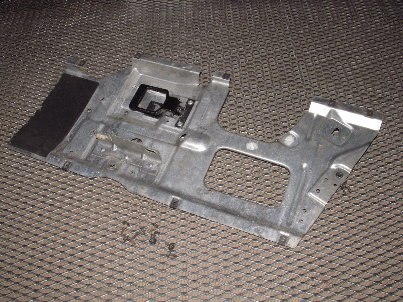 84 85 Chevrolet Corvette OEM Interior Door Handle & Mounting Plate - Right