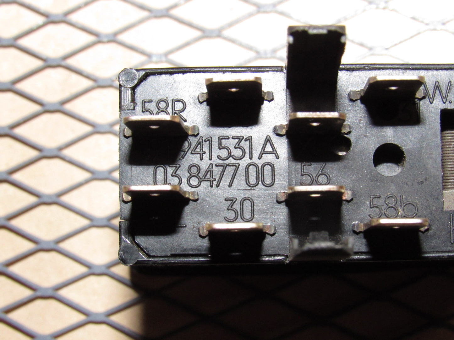 85 86 Volkswagen Golf OEM Headlight & Dash illumination Dimmer Light Switch