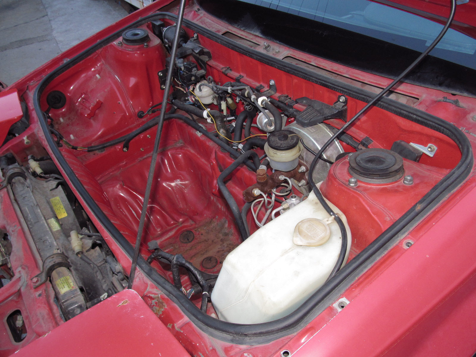 85 86 Toyota MR2 OEM Hood Weather Stripping Rubber Seal