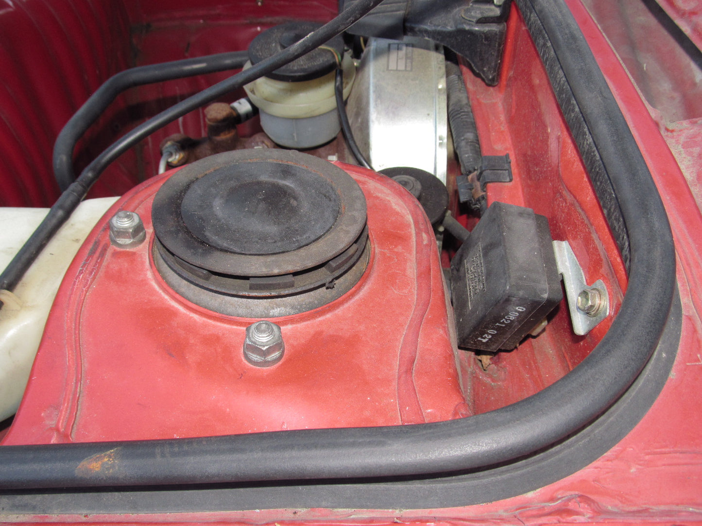 85 86 Toyota MR2 OEM Hood Weather Stripping Rubber Seal