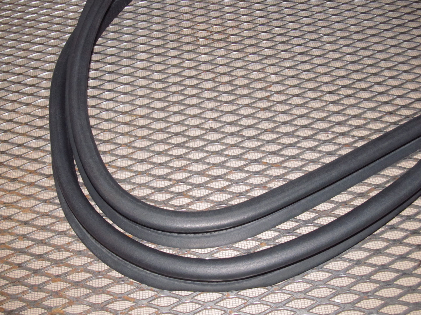 85 86 Toyota MR2 OEM Hood Weather Stripping Rubber Seal