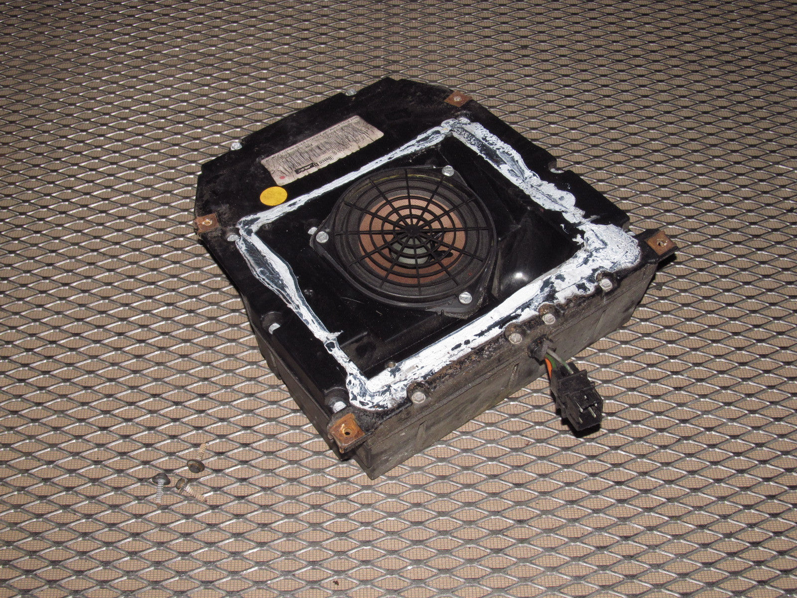 84-89 Chevrolet Corvette OEM Front Door Speaker & Enclosure