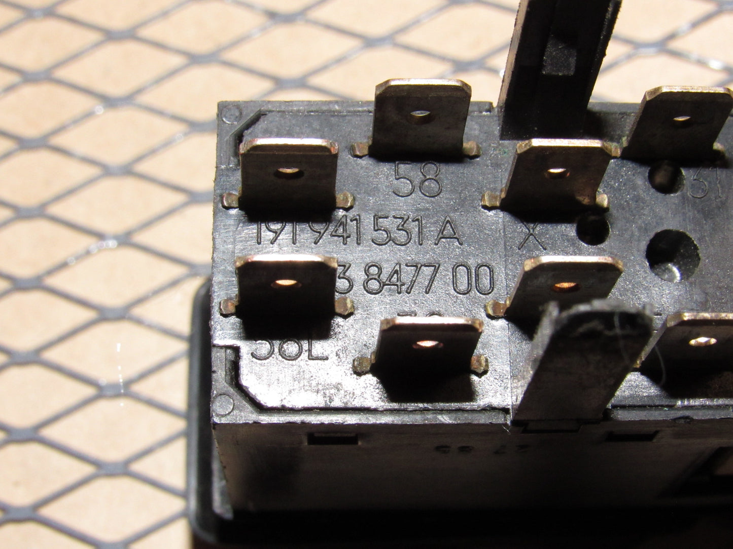 85 86 Volkswagen Jetta OEM Headlight & Dash illumination Dimmer Light Switch