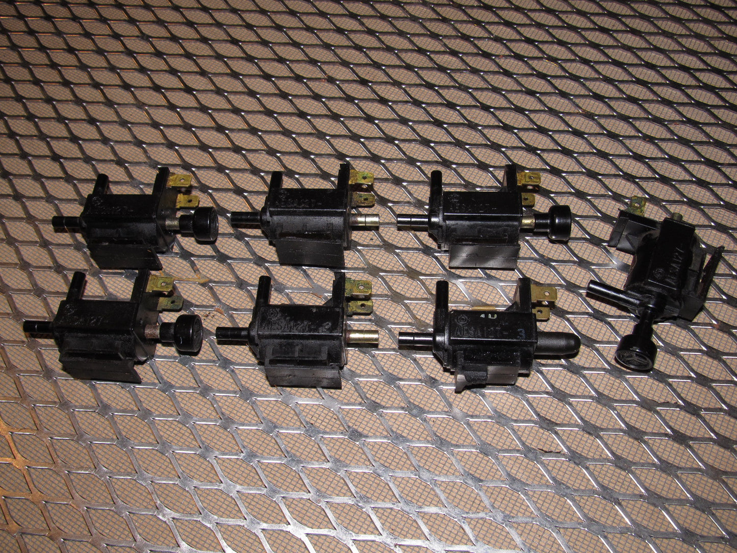 84 85 Mazda RX7 OEM 12A Engine Solenoid Valve Set