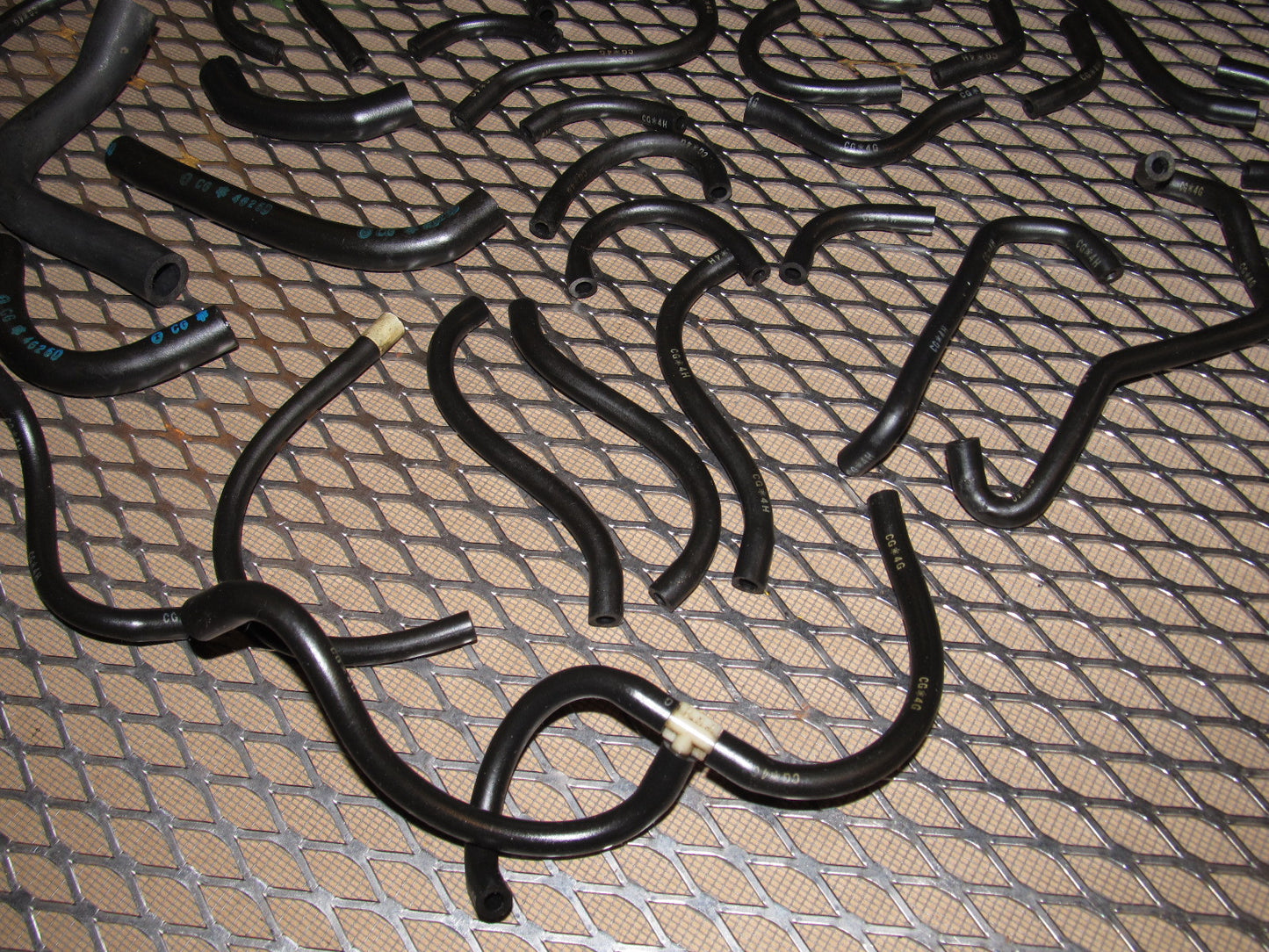 84 85 Mazda RX7 OEM 12A Engine Check Valve & Vacuum Hose