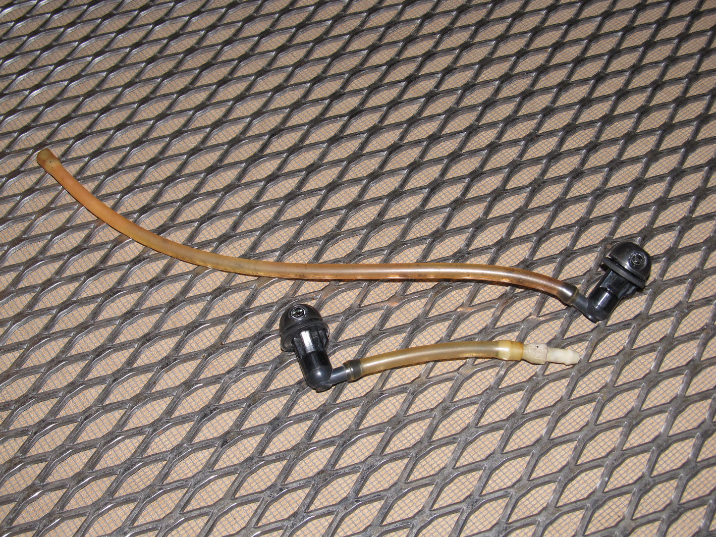 84 85 Mazda RX7 OEM Hood Wiper Nozzle Set