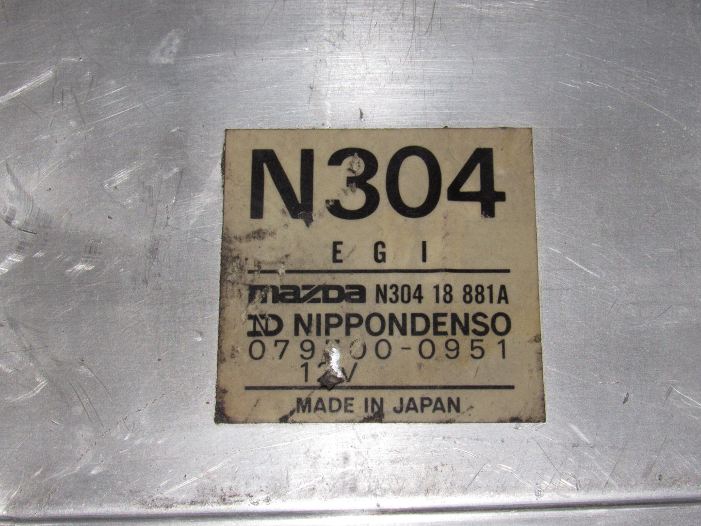 84 85 Mazda RX7 OEM GSL-SE 13B Engine Computer - ECU - M/T