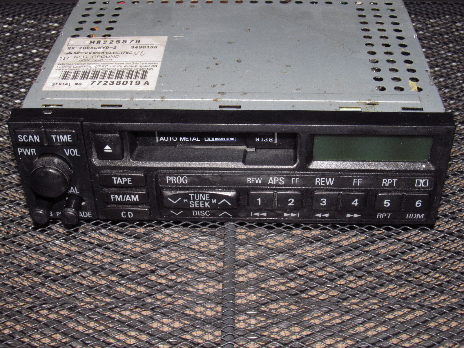 97 98 99 Mitsubishi Eclipse OEM Radio & Cassette Player