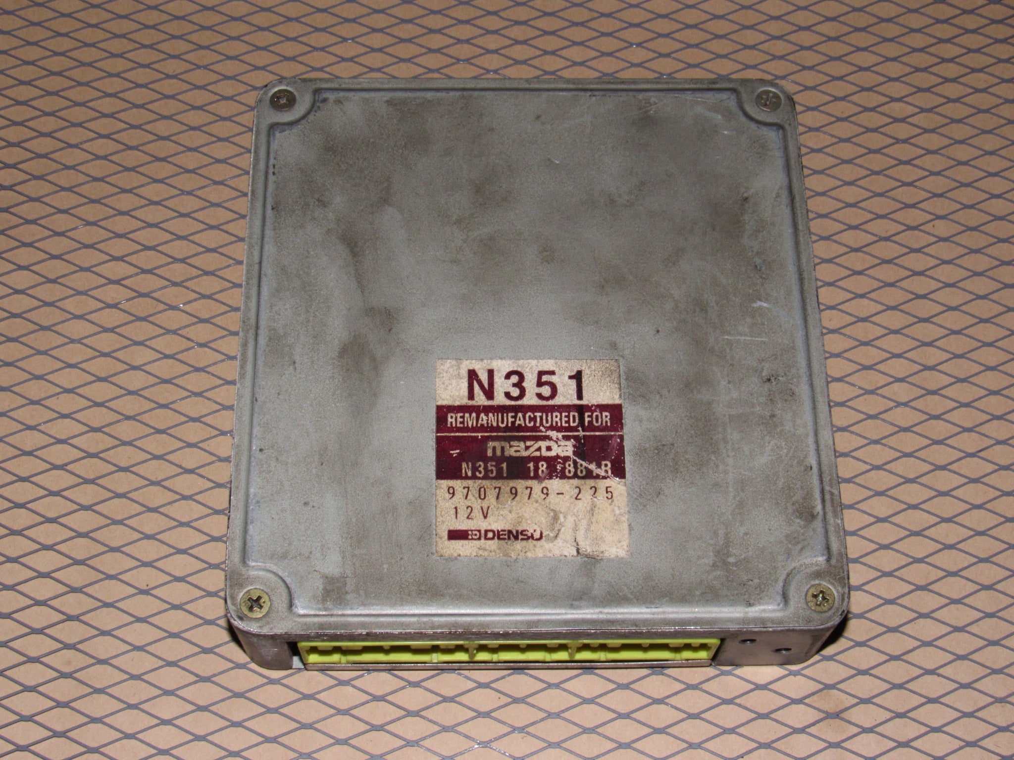 89 90 91 Mazda RX7 OEM None Turbo ECU Engine Computer N351 – Autopartone