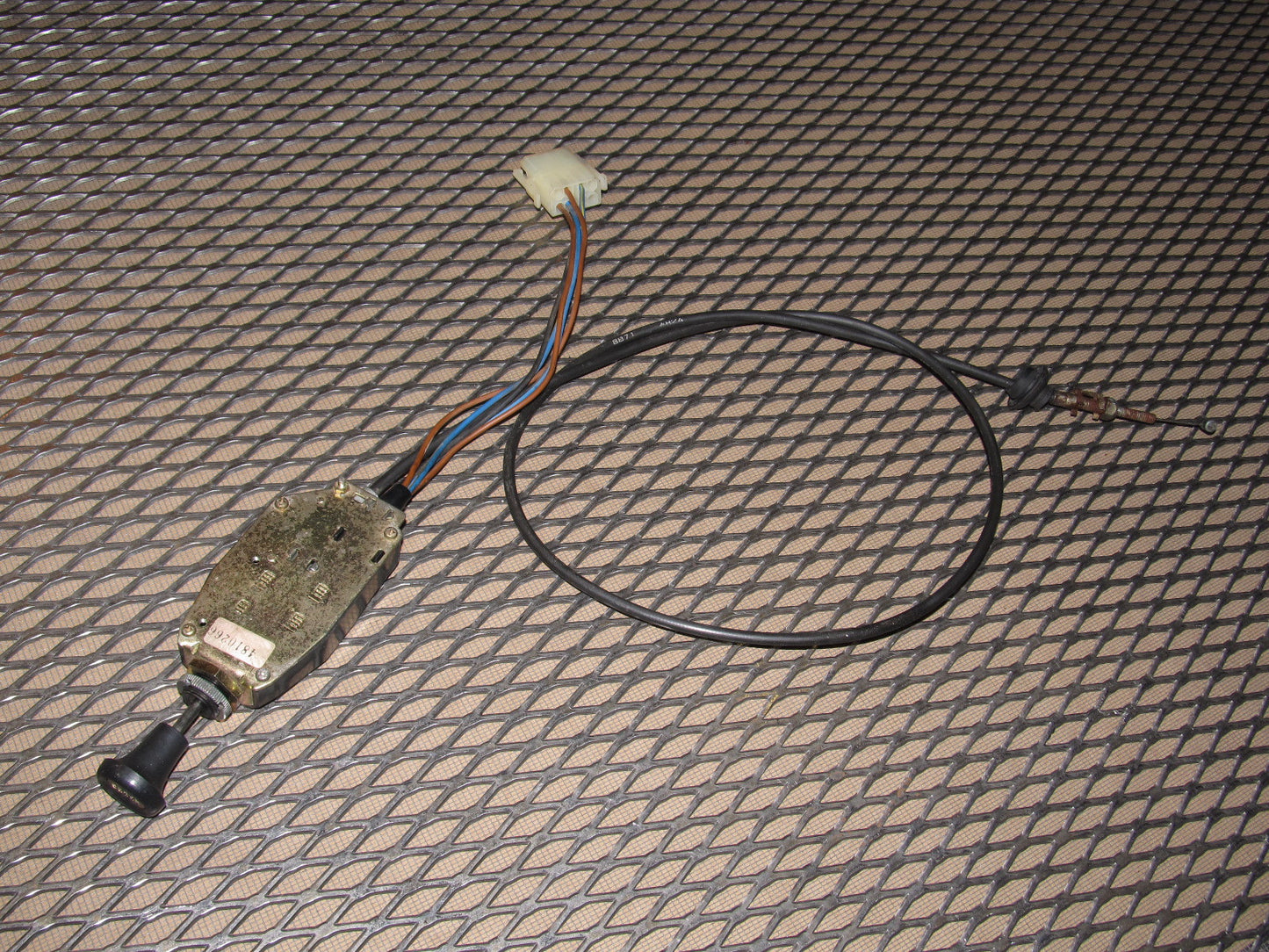 84 85 Mazda RX7 OEM 12A Engine Choke Switch & Cable