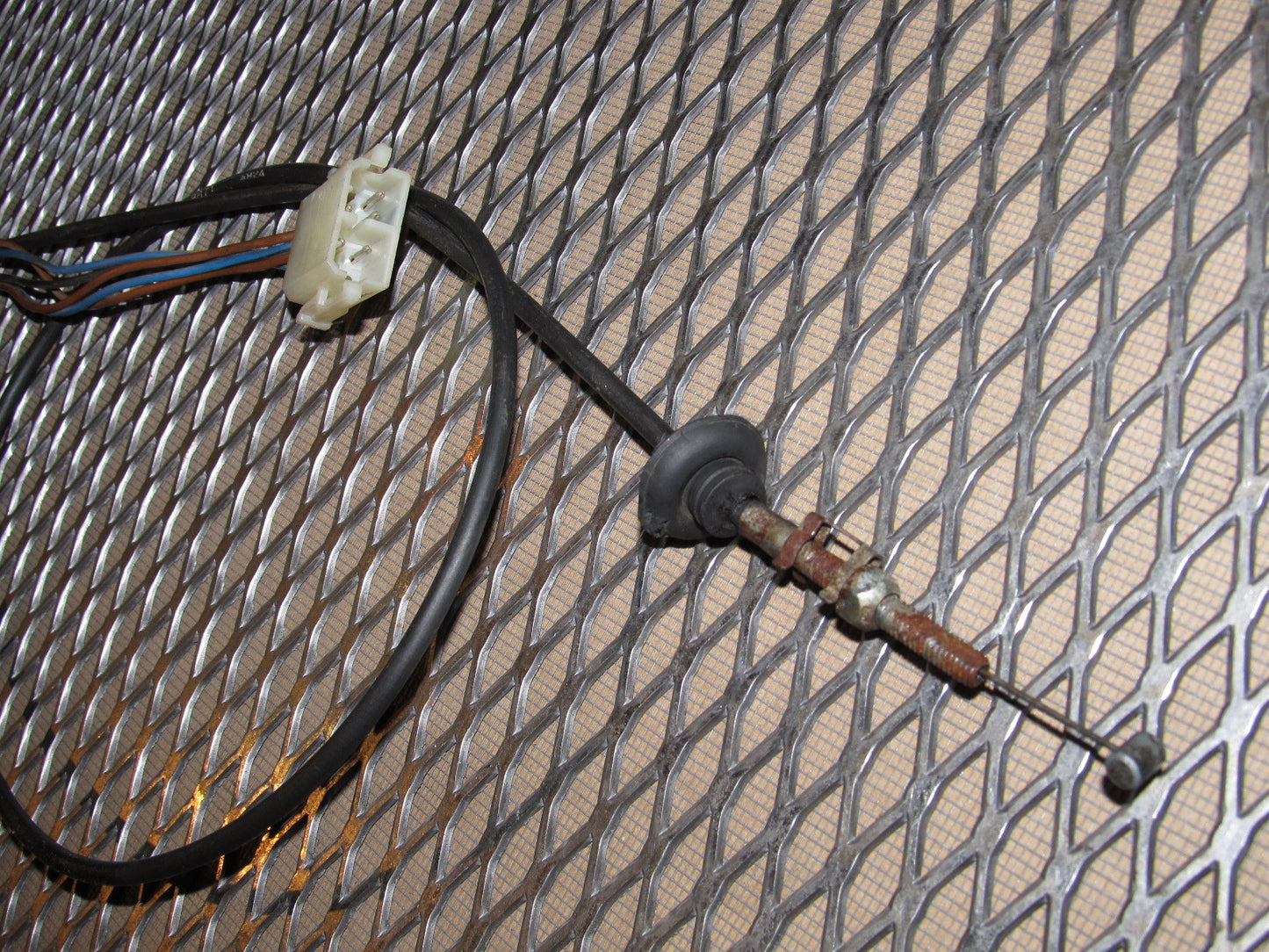 84 85 Mazda RX7 OEM 12A Engine Choke Switch & Cable