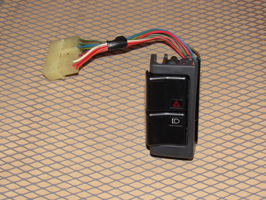 84 85 Mazda RX7 OEM Hazard Light & Headlight Retractor Pop Up Switch