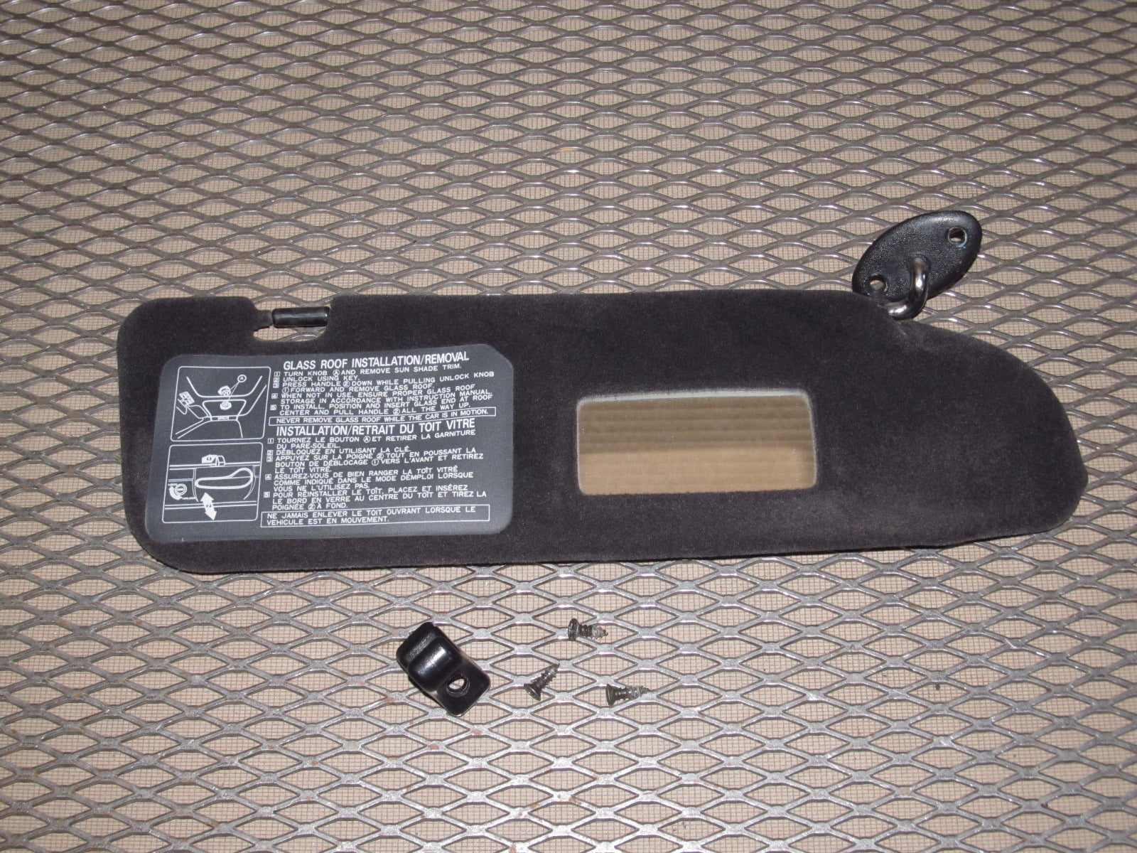 91-95 Toyota MR2 OEM Sun Visor - Right – Autopartone