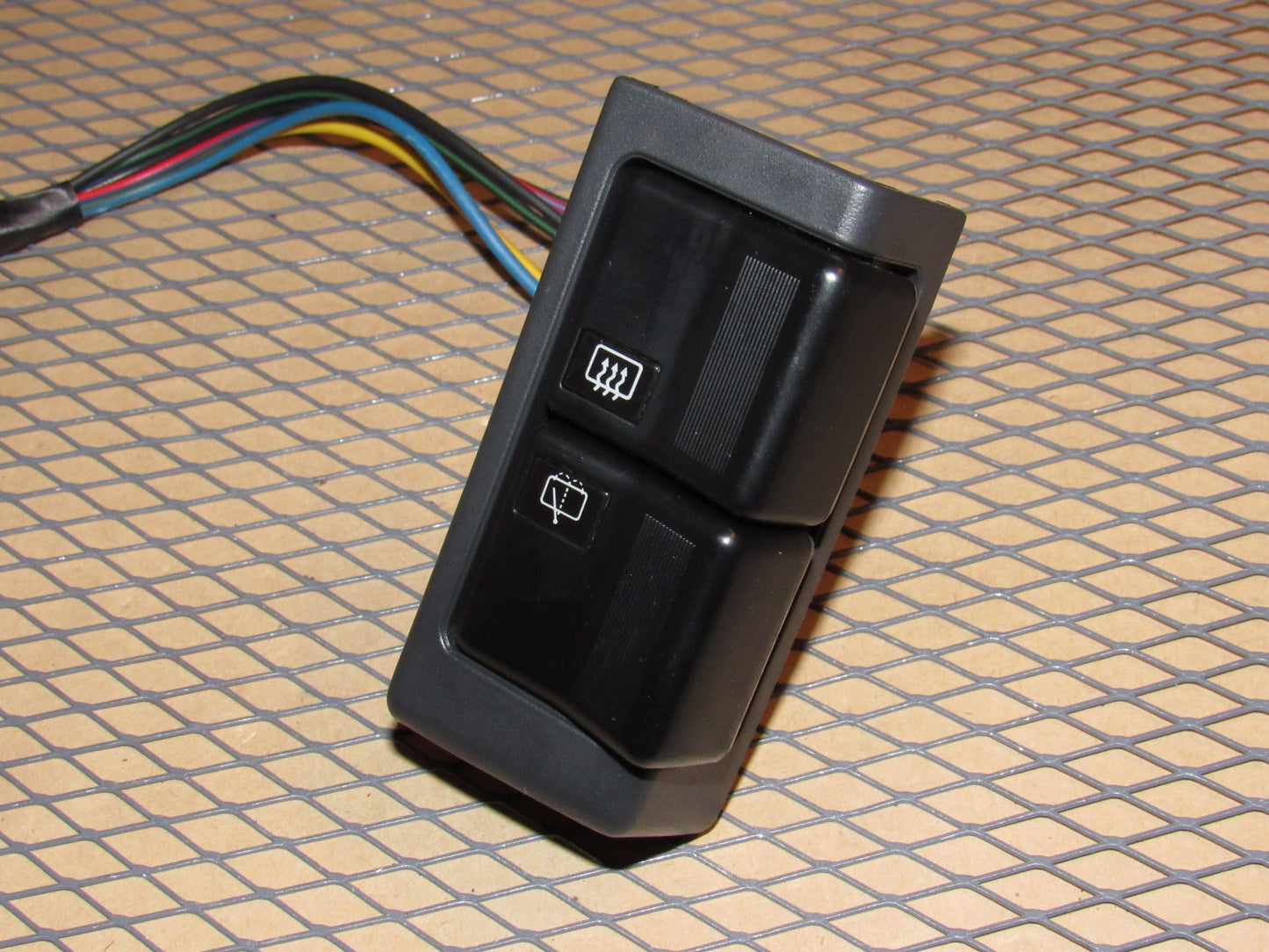 84 85 Mazda RX7 OEM Rear Defroster & Wiper Switch