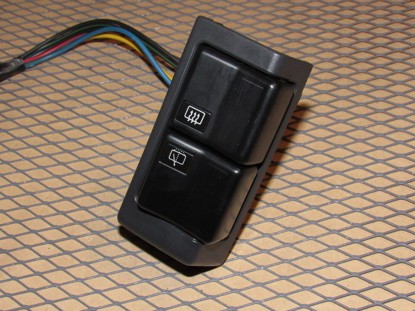 84 85 Mazda RX7 OEM Rear Defroster & Wiper Switch