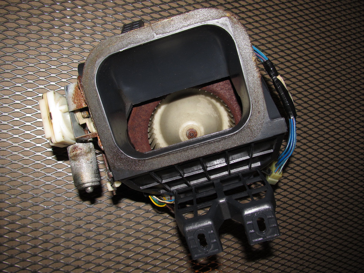 84 85 Mazda RX7 OEM A/C Heater Blower Motor & Box