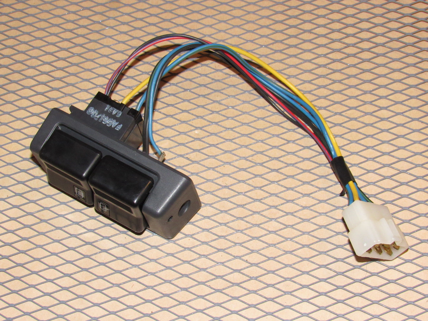 84 85 Mazda RX7 OEM Rear Defroster & Wiper Switch