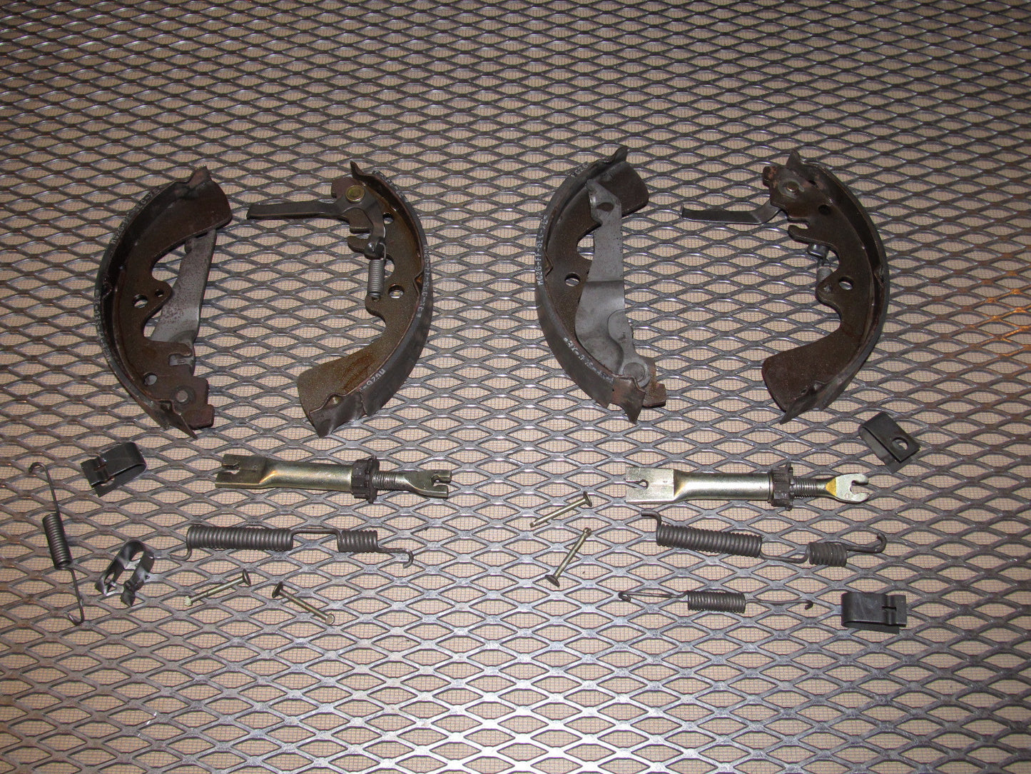 84 85 Mazda RX7 OEM Rear Drum Brake Hardware