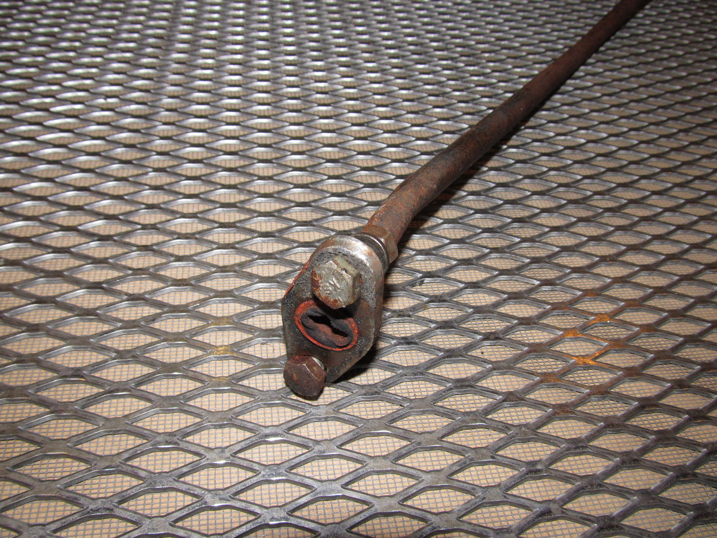 84 85 Mazda RX7 OEM Exhaust Re-route Pipe - Longer