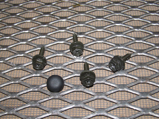 91 92 93 94 95 Toyota MR2 OEM Door Panel Mounting Bolt Screws & Cap - Left