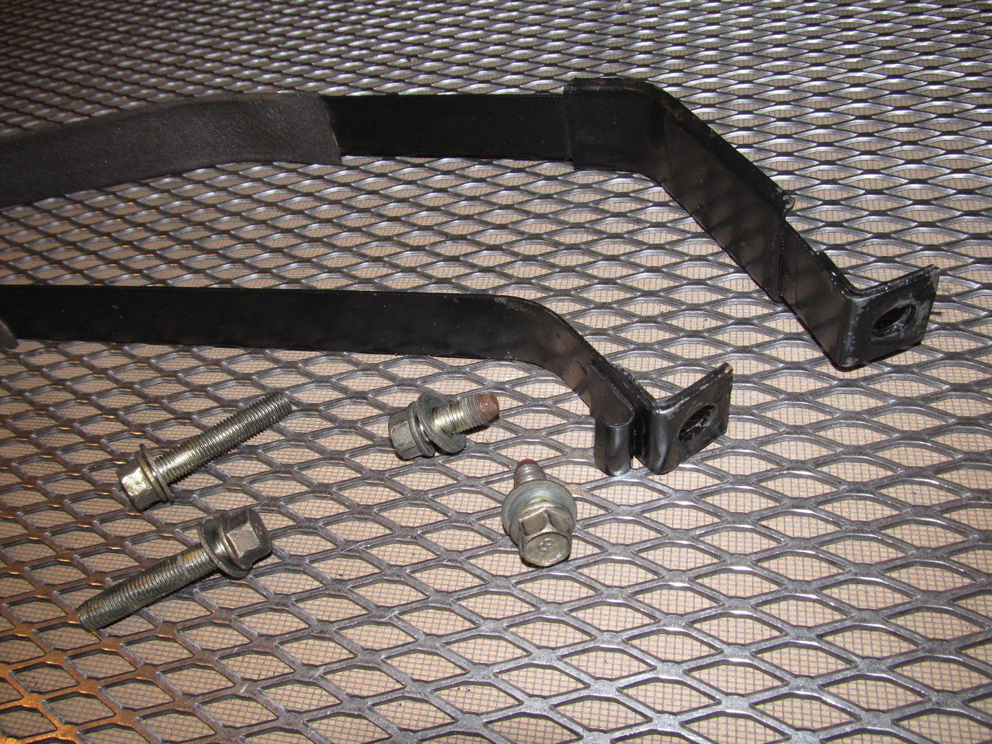 84 85 Mazda RX7 OEM Gas Tank Strapping Set