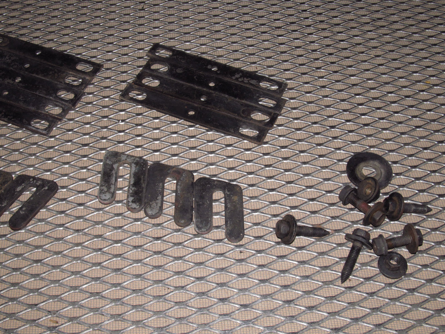 84-87 Chevrolet Corvette OEM Hood Hinges Mounting Shim Plate & Bolt