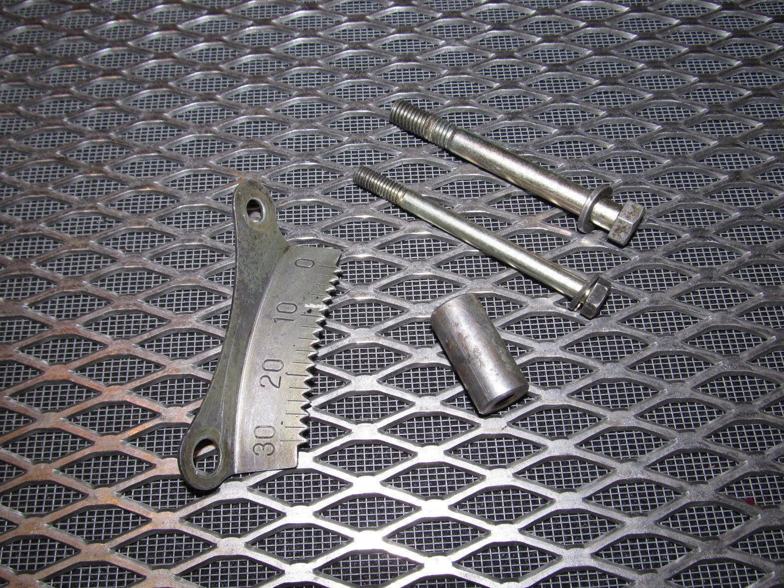 81 82 83 Datsun 280zx OEM Timing Marker Plate