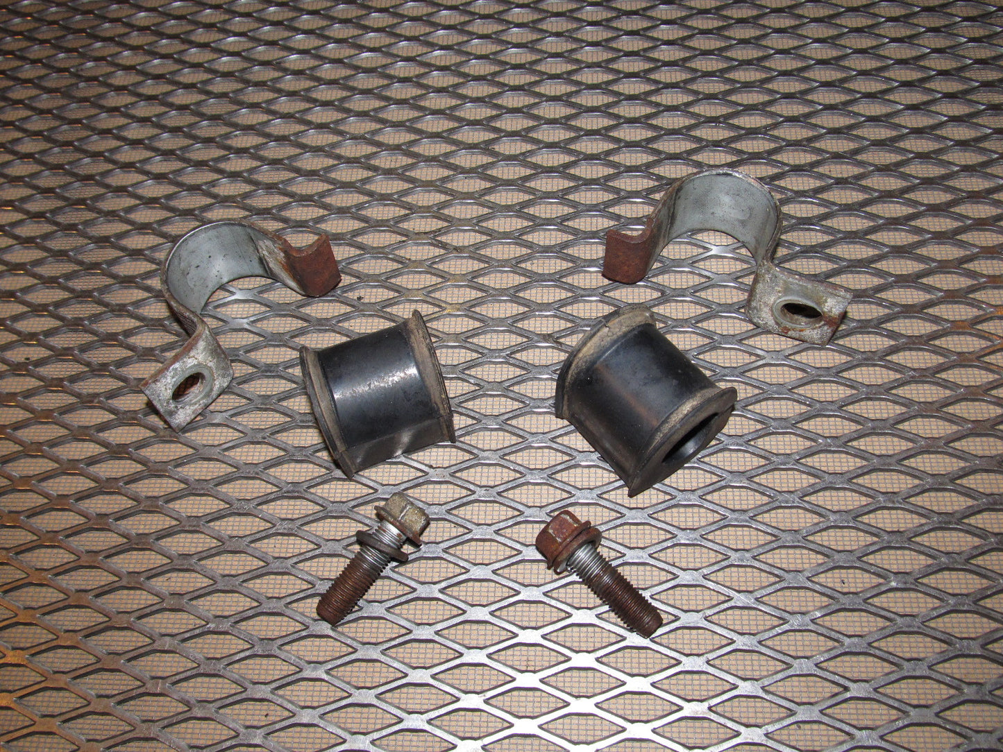 84 85 Mazda RX7 OEM Front Stabilizer Mount - Set