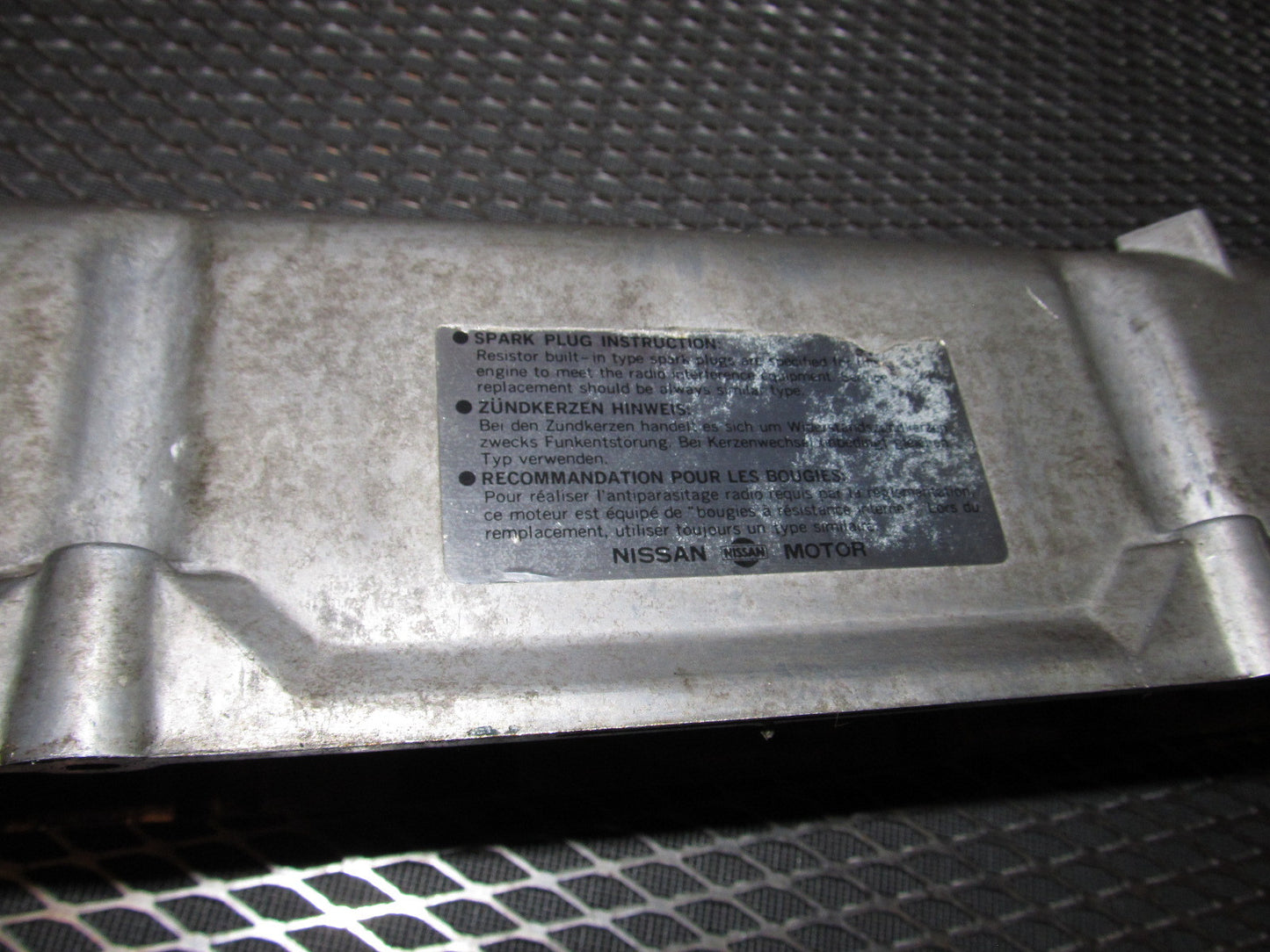 81 82 83 Datsun 280zx OEM L28E Engine Valve Cover