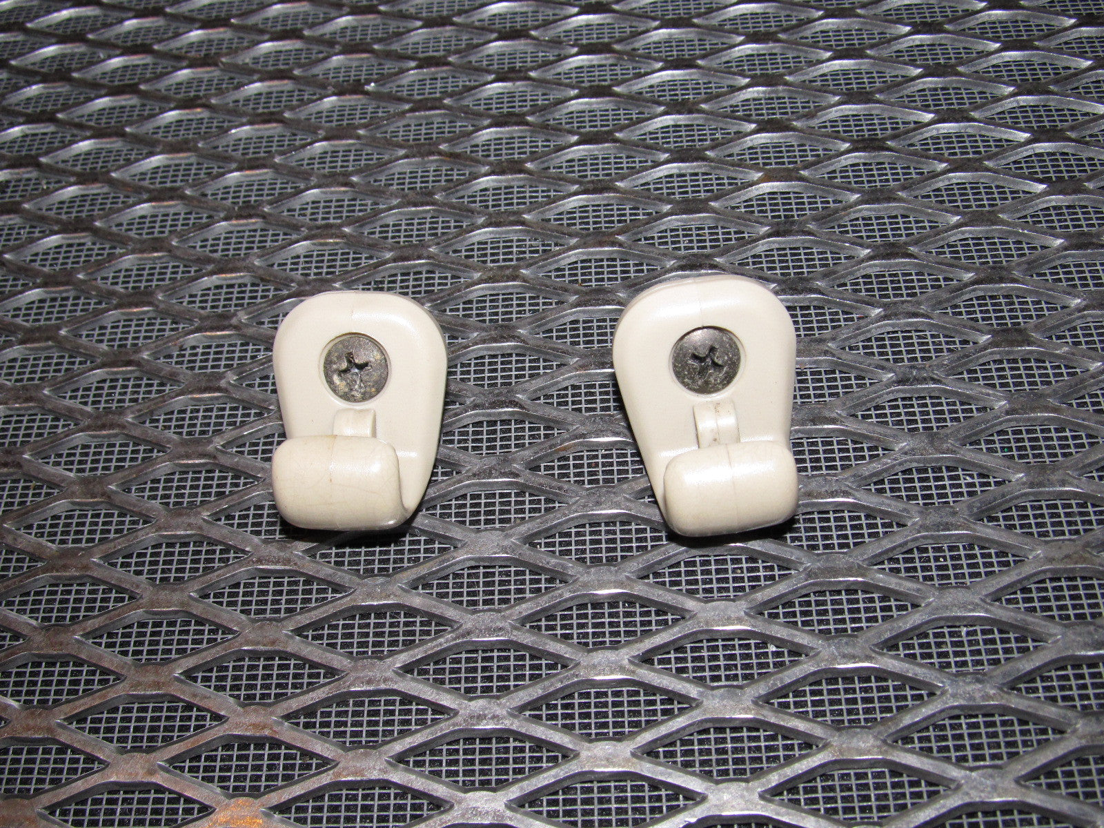 94 95 96 97 Mitsubishi 3000GT OEM Sun Visor Holder Clips Set