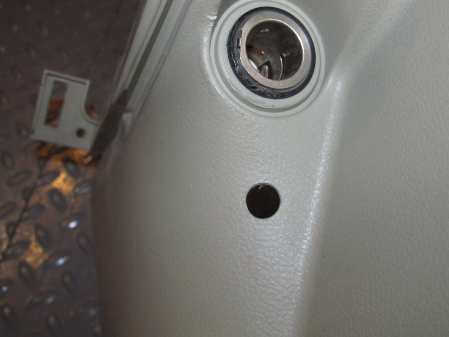 03 04 Infiniti G35 OEM Center Console Side Panel Cover & 12v Socket