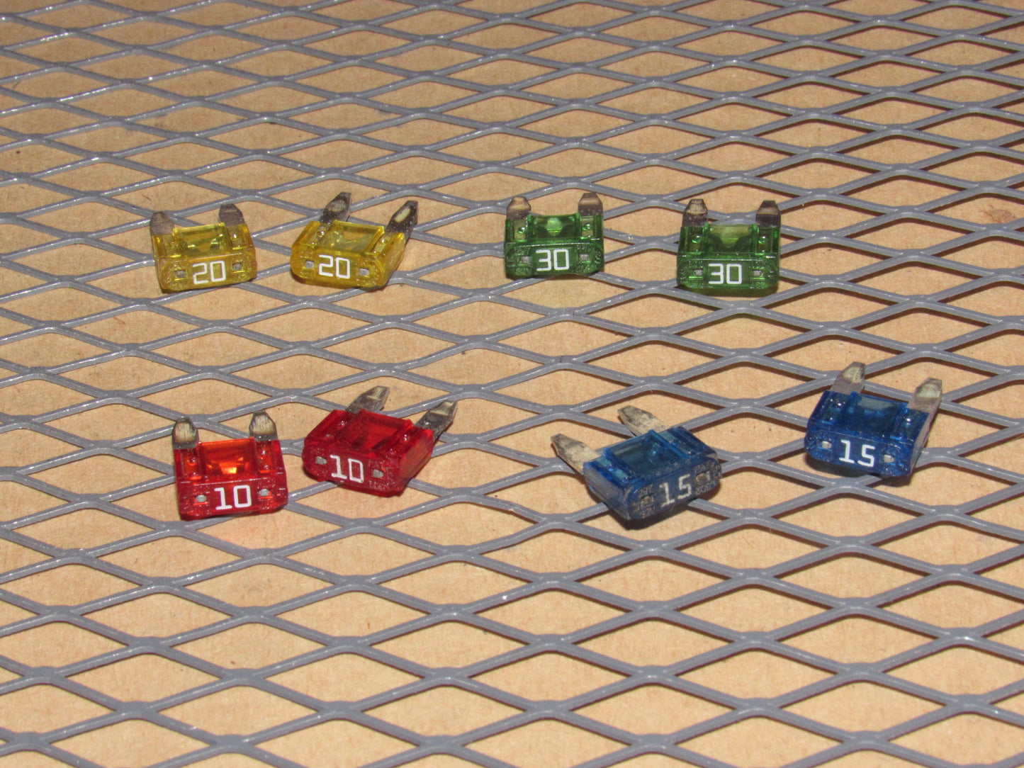 Ford Mini Fuse 10a 15a 20a 30a