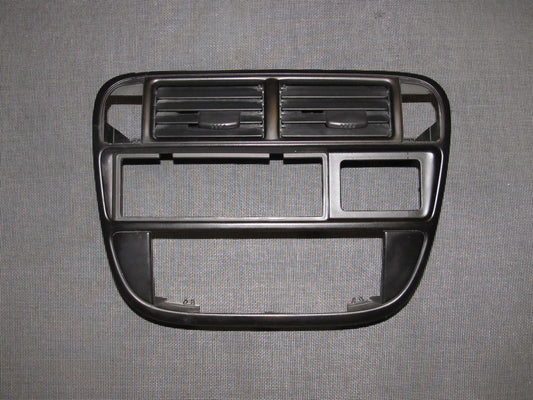 96 97 98 99 00 Honda Civic OEM Dash Stereo Bezel & Louver Trim